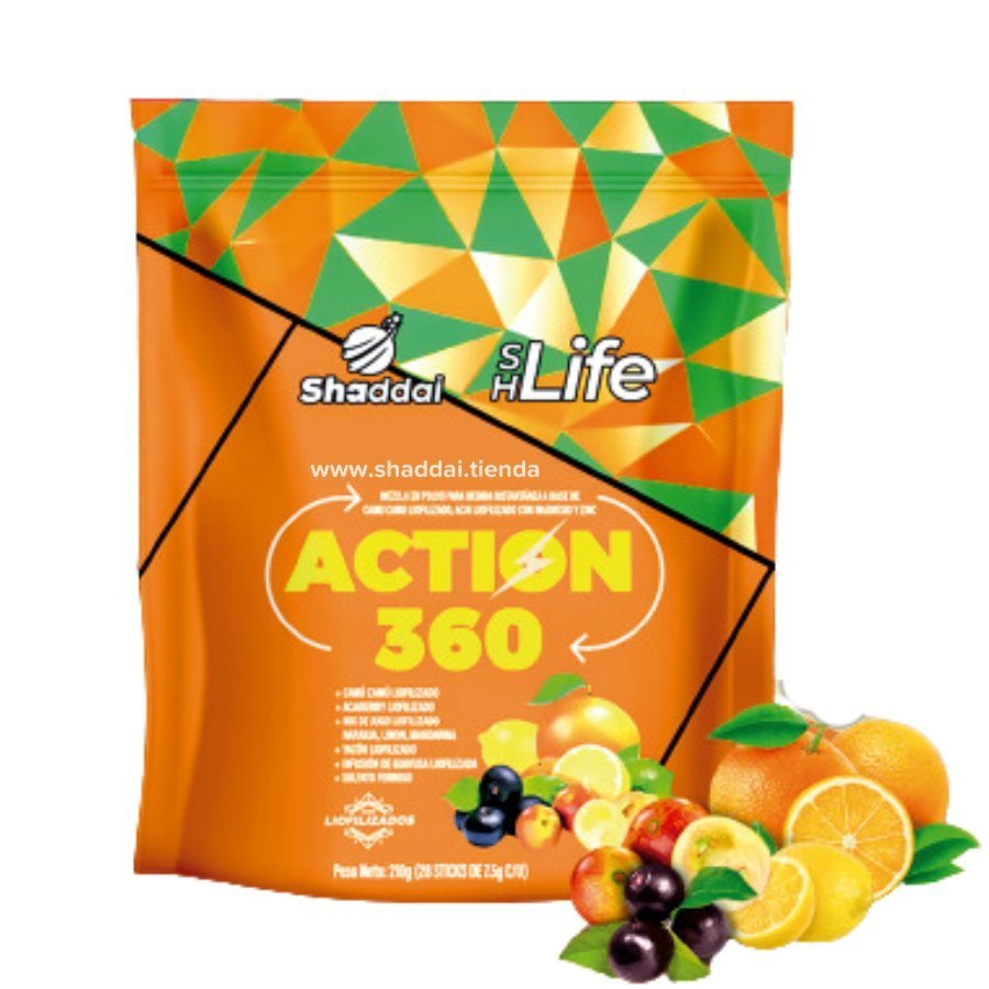 ACTION 360 ENERGIZANTE LIOFILIZADO