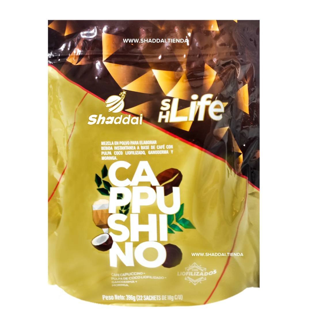 CAFÉ CAPPUSHINO CON GANODERMA Y MORINGA - Imagen 3