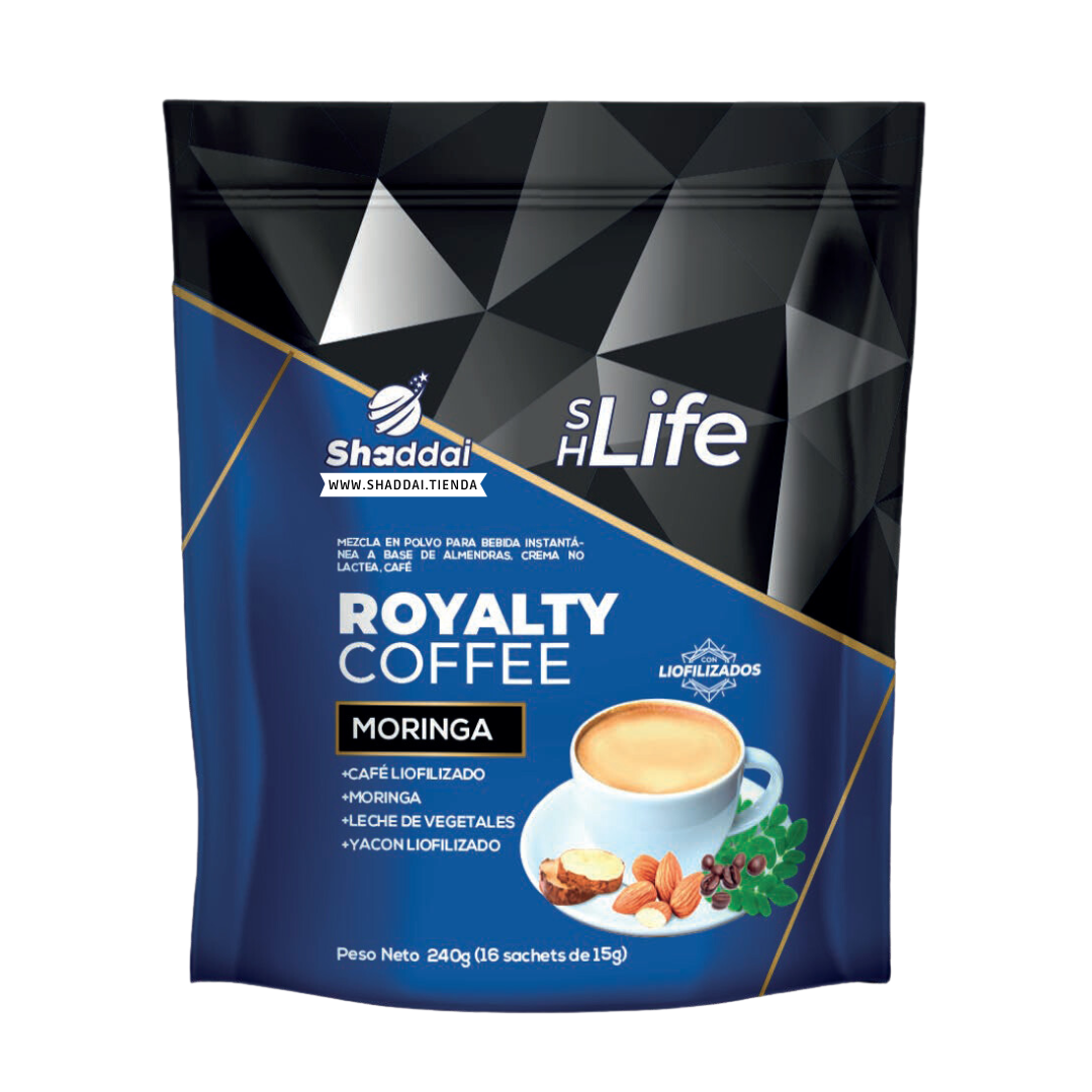 ROYALTY COFFEE - CAFÉ CON MORINGA
