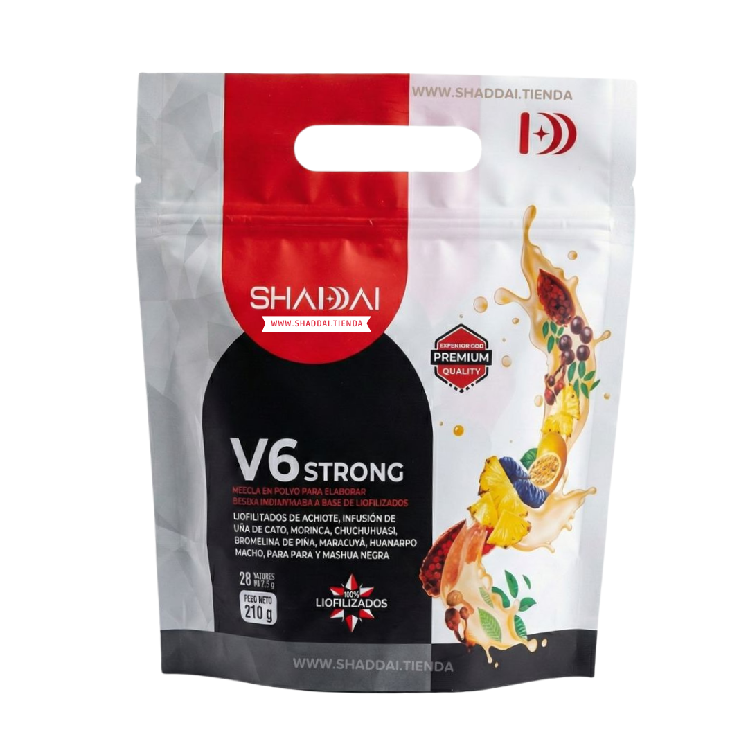 V6 STRONG Doypack 28 sobres